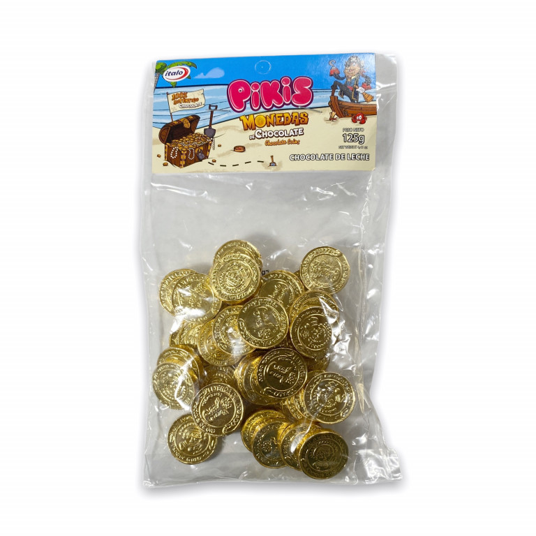 Monedas de chocolate 125grs : Tienda Italo